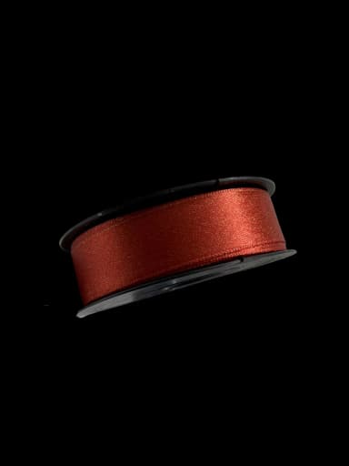 25mm (2.5cm) 20m Simli Saten Kurdele