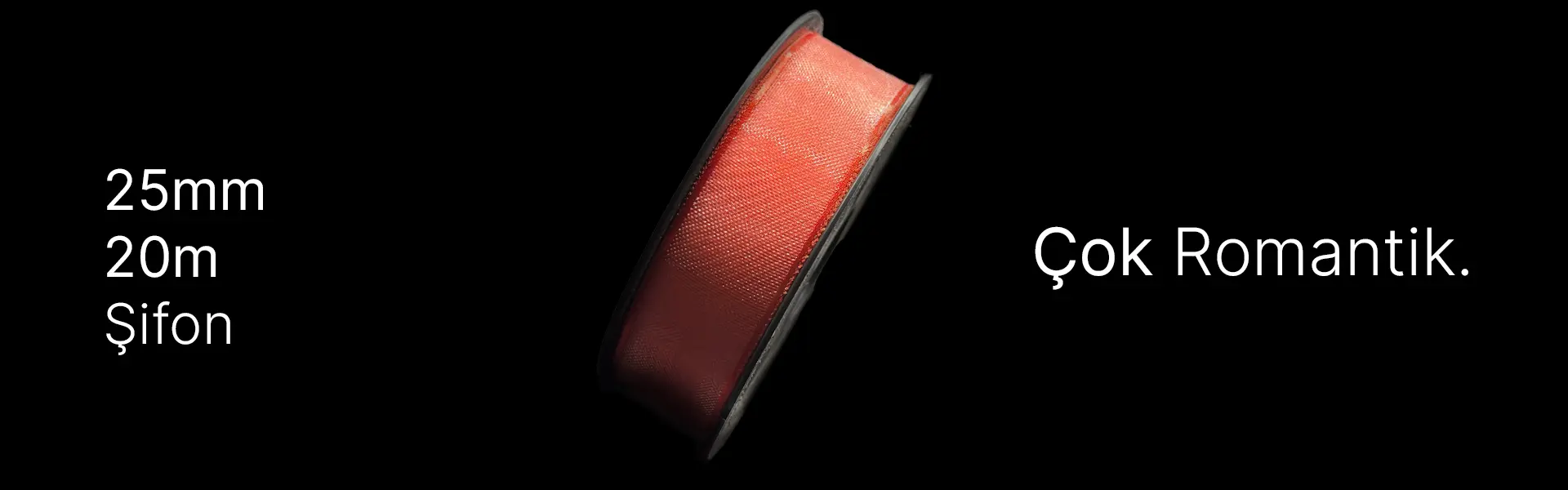 تنوع ألوان شريط الشيفون وتفاصيل النسيج