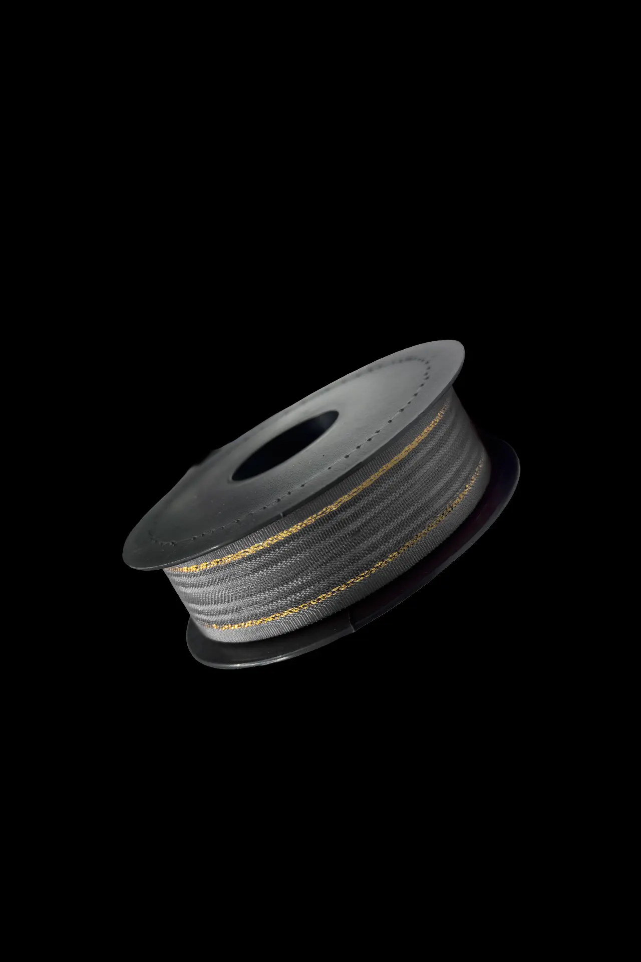 25mm 20m 拉花丝带 灰色