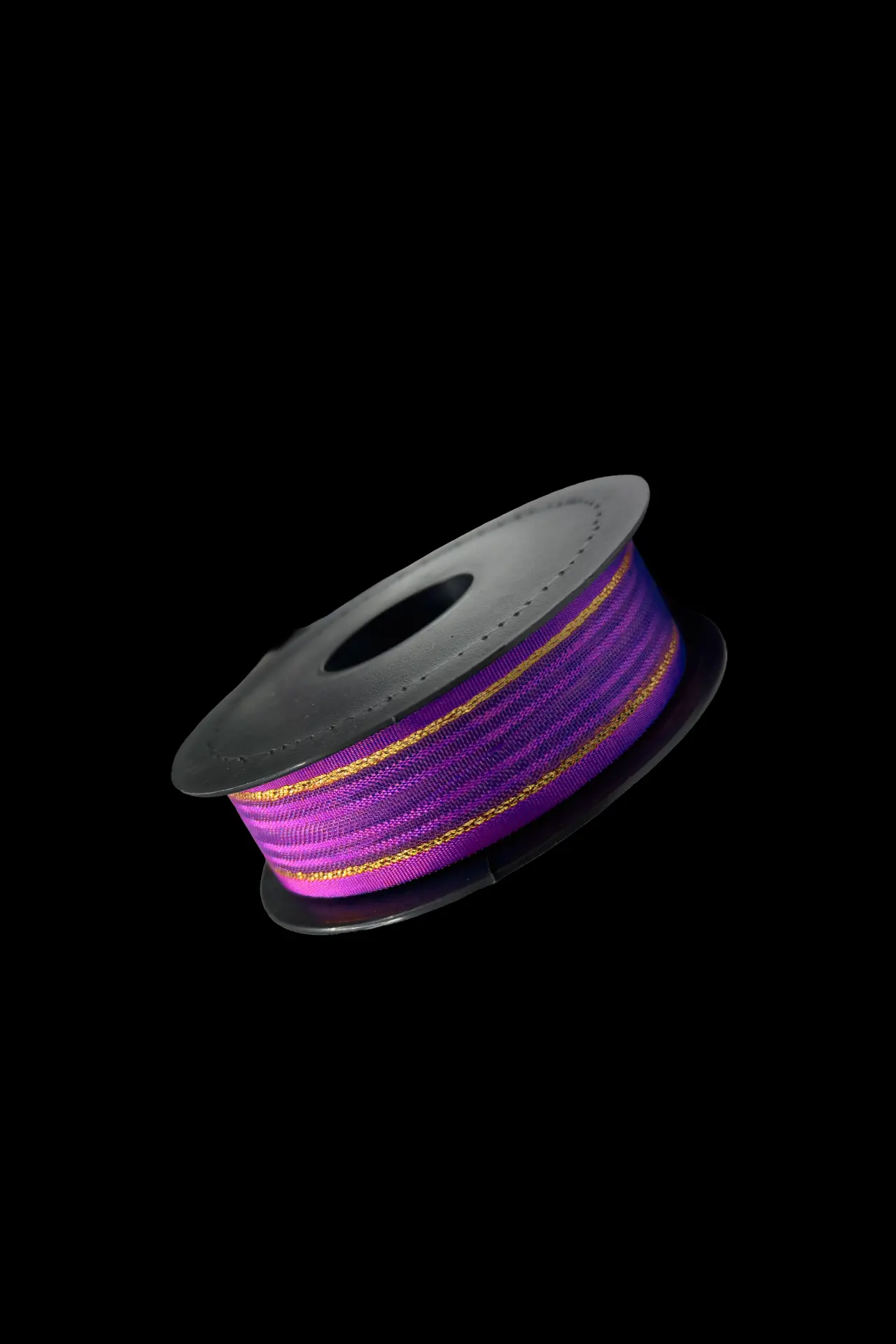 25mm 20m 拉花丝带 紫色