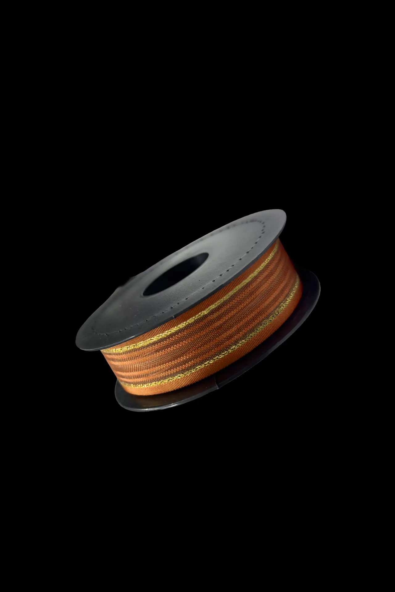 25mm 20m 拉花丝带 橙色